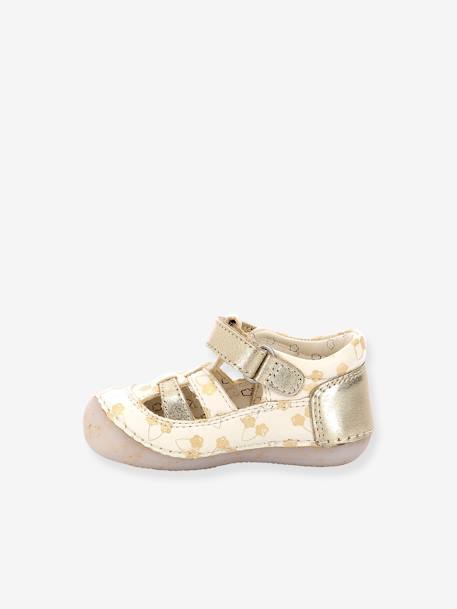 Baby Lauflern-Sandalen SUSHY 927899-10-31 KICKERS weiß 3