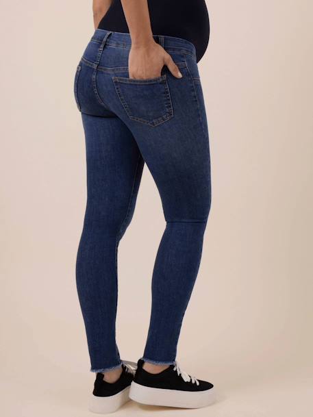 Umstands-Jeans in 7/8-Länge Dave Seamless ENVIE DE FRAISE blue stone 2