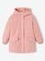 Mädchen 3-in-1-Jacke mit Recycling-Polyester - khaki+rosa - 20