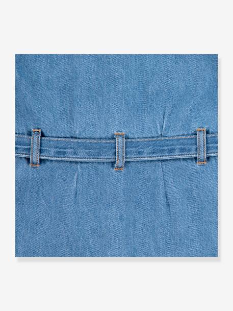 Mädchen Jeanskleid Levi's, Bio-Baumwolle jeansblau 5