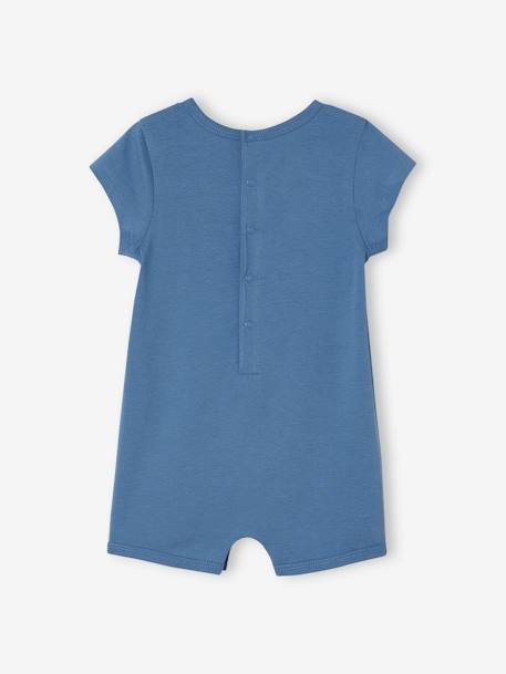 Baby Kurzoverall BASIC - blau - 2