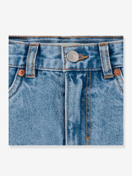 Mädchen Mom-Jeansshorts Levi's, Bio-Baumwolle jeansblau 4