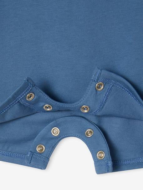 Baby Kurzoverall BASIC - blau - 4