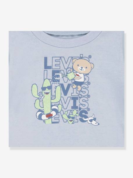 Jungen-Set: T-Shirt & Shorts Levi's himmelblau 3