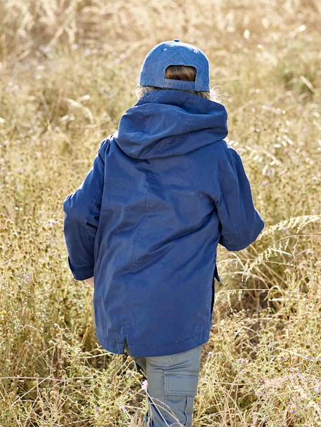 Jungen 3-in-1-Jacke mit Recycling-Polyester marine/blau 13