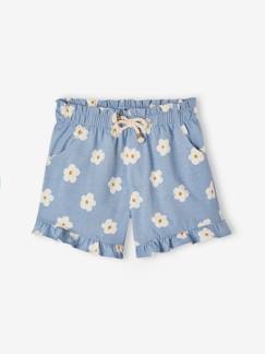 Maedchenkleidung-Mädchen Shorts mit Volants