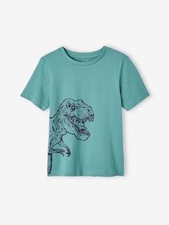 Jungenkleidung-Jungen T-Shirt mit Schriftzug oder Print BASIC Oeko-Tex