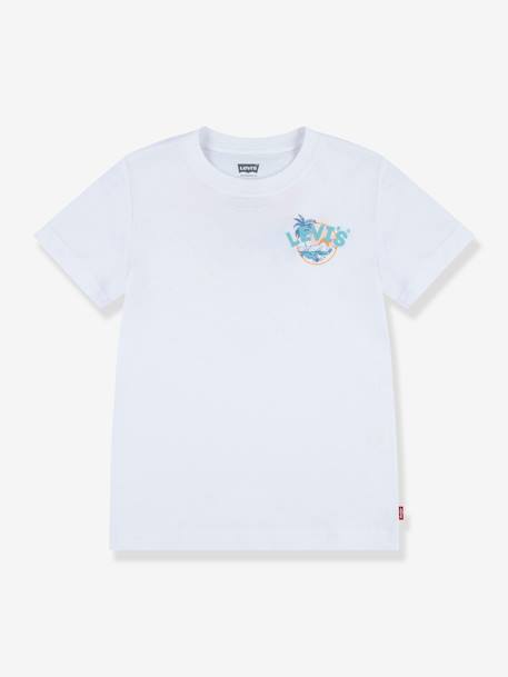 Jungen T-Shirt mit Print Levi's wollweiß 1