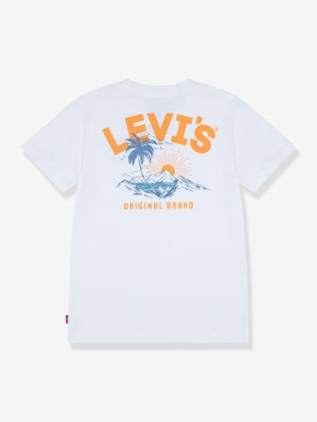 Jungen T-Shirt mit Print Levi's wollweiß 2