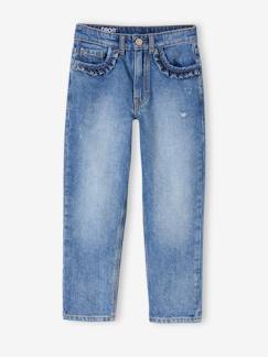 -Gerade Mädchen Jeans, Hüftweite REGULAR