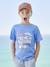 Jungen T-Shirt Oeko-Tex azurblau 1