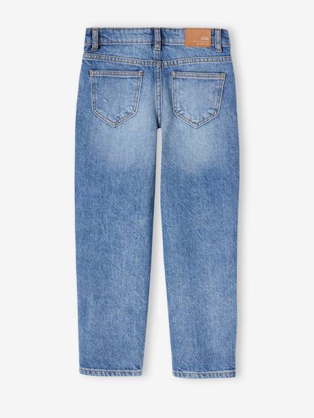 Gerade Mädchen Jeans, Hüftweite REGULAR - bleached+blue stone - 12