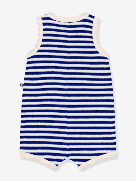 Baby Sommer-Overall PETIT BATEAU blau mehrfarbig 2