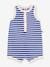 Baby Sommer-Overall PETIT BATEAU blau mehrfarbig 1