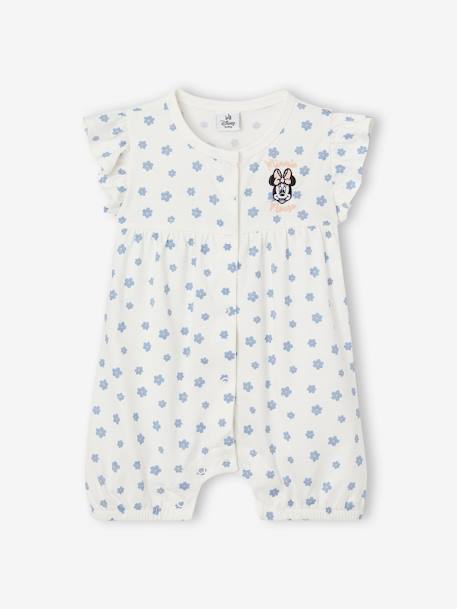 Baby Sommer-Overall Disney MINNIE MAUS - weiß bedruckt - 1