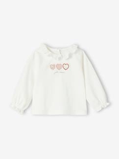 Babymode-Shirts & Rollkragenpullover-Shirts-Baby Shirt mit Kragen Oeko-Tex