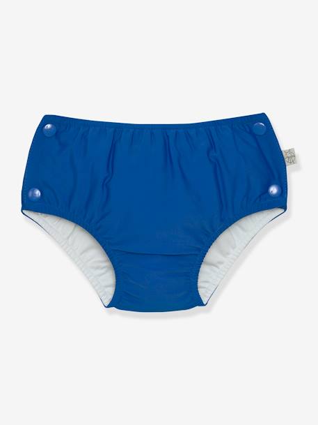 Baby Windelbadehose LÄSSIG - blau+rosa nude - 1