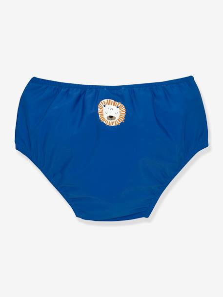 Baby Windelbadehose LÄSSIG - blau+rosa nude - 3