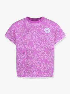 Maedchenkleidung-Mädchen T-Shirt mit Blumen CONVERSE