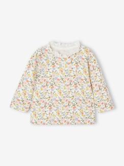 Mädchen Baby Sweatshirt mit Spitzenkragen  [numero-image]