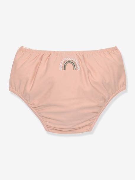 Baby Windelbadehose LÄSSIG - blau+rosa nude - 8