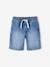 Jungen Jeans-Shorts mit Schlupfbund Oeko-Tex, Bundweite verstellbar blue stone+double stone 1