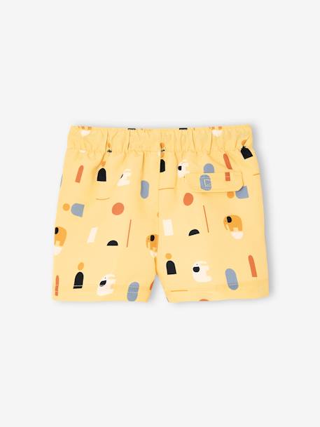 Jungen Baby Badehose Oeko-Tex hellgelb 2