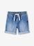 Jungen Jeans-Shorts mit Dehnbund Oeko-Tex, Bundweite verstellbar blue stone+double stone 2