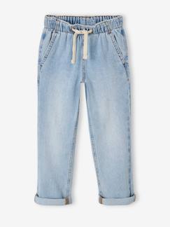 Jungenkleidung-Jungenhosen-Weite Jungen Jeans mit Dehnbund Oeko-Tex