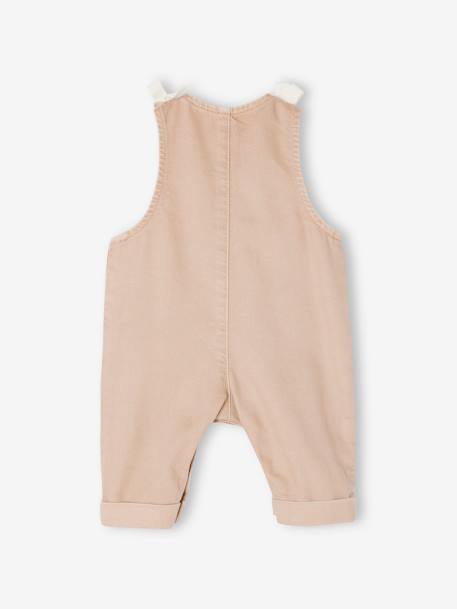 Mädchen Baby Latzhose Oeko-Tex cappuccino 2