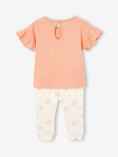 Baby-Set: T-Shirt & Leggings Disney ARISTOCATS MARIE aprikose 4