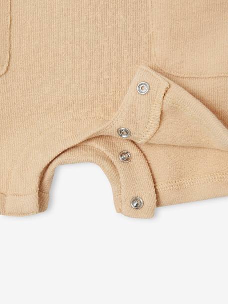 Baby Kurzoverall Oeko-Tex beige 6