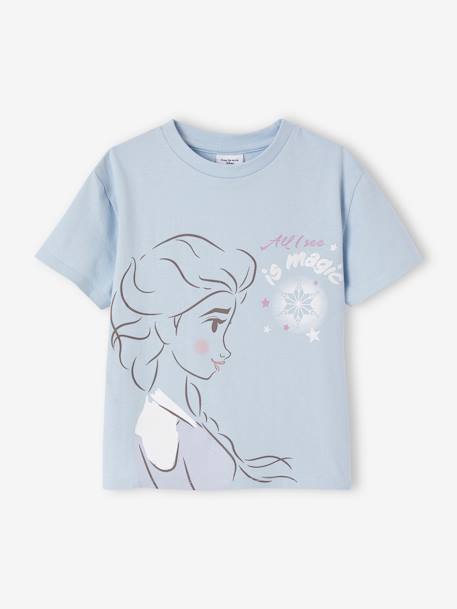 Kinder T-Shirt Disney DIE EISKÖNIGIN himmelblau 1