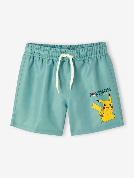 Jungen Badeshorts POKEMON, Mikrofaser - salbeigrün - 3