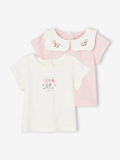 Babymode-Shirts & Rollkragenpullover-2er-Pack Baby T-Shirts aus Bio-Baumwolle