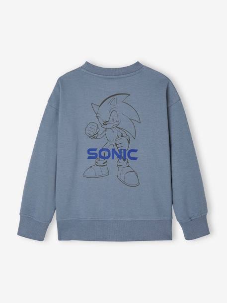 Kinder Sweatshirt The Hedgehog SONIC graublau 2