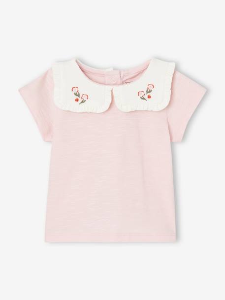 2er-Pack Baby T-Shirts aus Bio-Baumwolle rosa 3