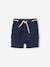 Baby Shorts aus Leinenmix nachtblau 1