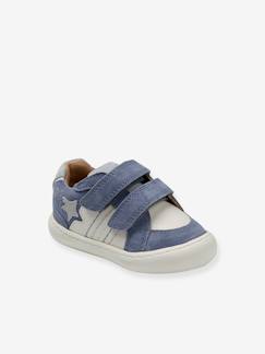 Kinderschuhe-Babyschuhe-Baby Klett-Sneakers mit Stern