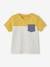 Jungen Baby T-Shirt, Colorblock gelb+grün/weiß 1