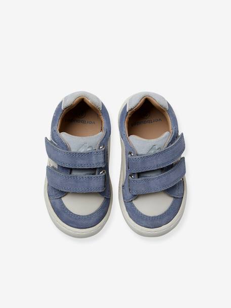 Baby Klett-Sneakers mit Stern wollweiß 4