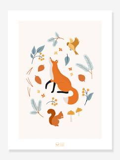 -Kinderzimmer Poster Fox Of The Woods LILIPINSO