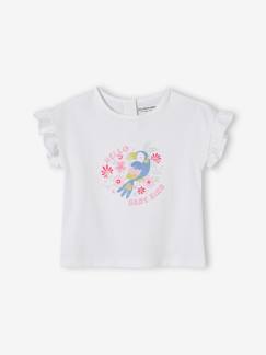 Baby T-Shirt mit Flatterärmeln Oeko-Tex  [numero-image]