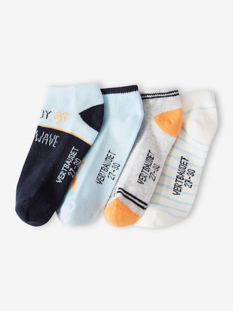 4er-Pack Jungen Socken Oeko-Tex - himmelblau - 2