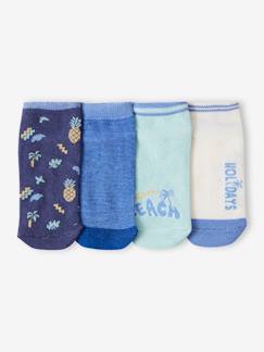 Jungenkleidung-Unterwäsche & Socken-Socken-4er-Pack Jungen Socken Oeko-Tex