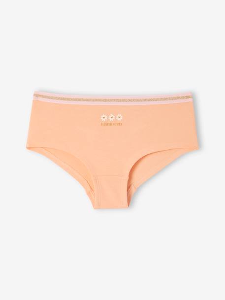 7er-Pack Mädchen Shortys mit Bio-Baumwolle rosa 5