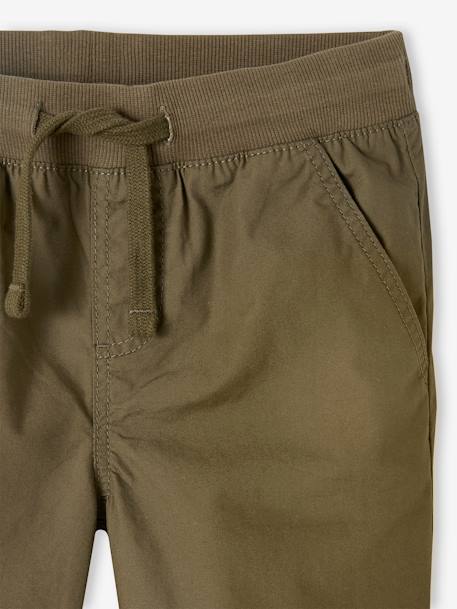 Jungen 3/4-Shorts mit verstellbarer Länge beige+nachtblau+olivgrün 24