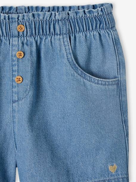 Mädchen Jeansshorts mit Dehnbund blue stone 3