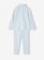 Mädchen Schlafanzug mit Glitzertupfen, personalisierbar - himmelblau - 4