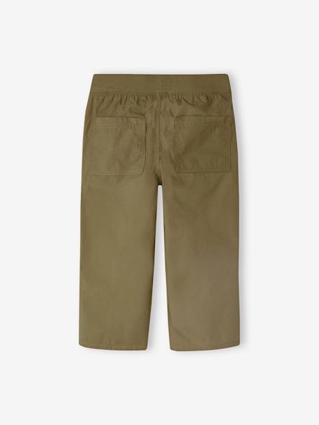 Jungen 3/4-Shorts mit verstellbarer Länge beige+nachtblau+olivgrün 22